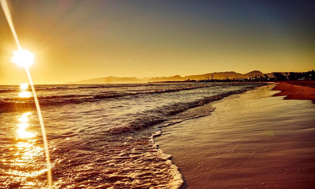 Sonnenuntergang am Strand in Salou CS-161228-0088-4.jpg