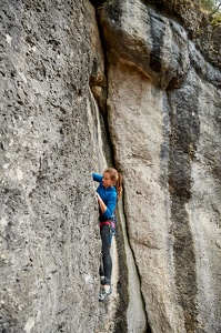 Sportklettern an der Geißleinwand