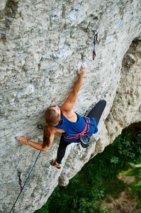 Sportklettern an der Kuhkirchner Wand