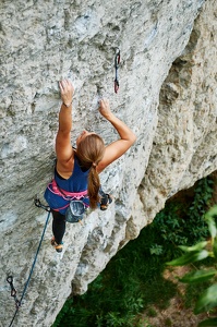 Sportklettern an der Kuhkirchner Wand