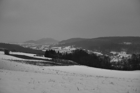 Winter am Rangener Berg