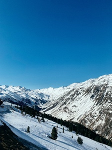 Skifahren im Stubaital